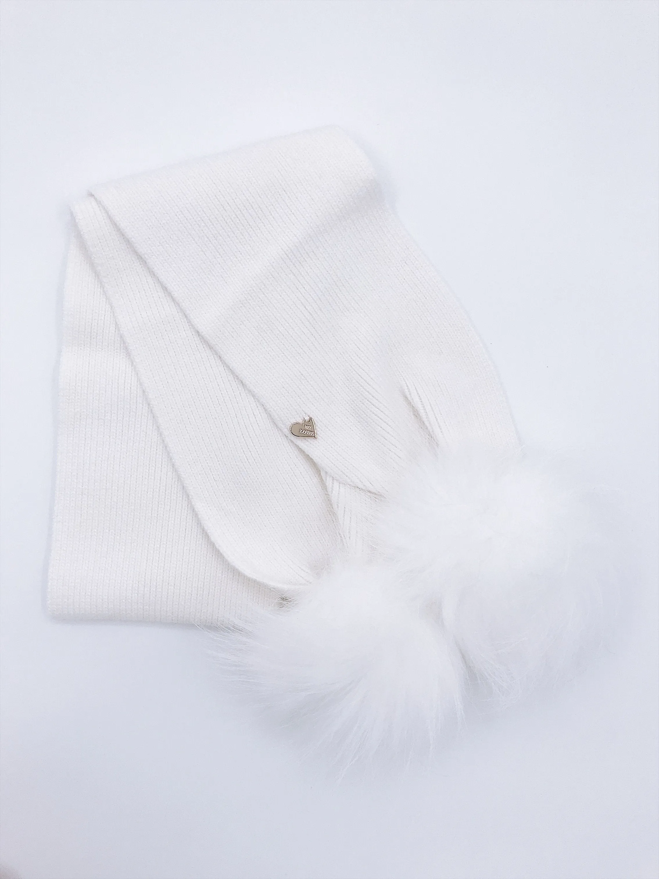 MI LOVES Signature Kids  Angora Scarf(ALL COLOURS)
