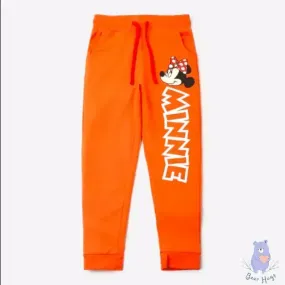 Minnie Mouse Print Joggers with Slip Pockets