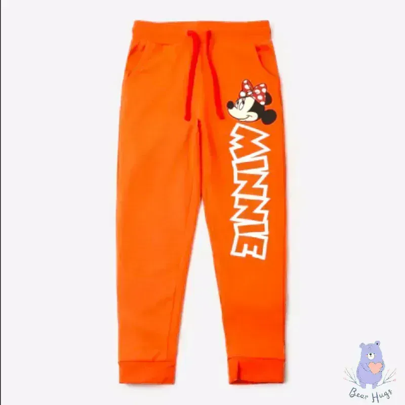 Minnie Mouse Print Joggers with Slip Pockets