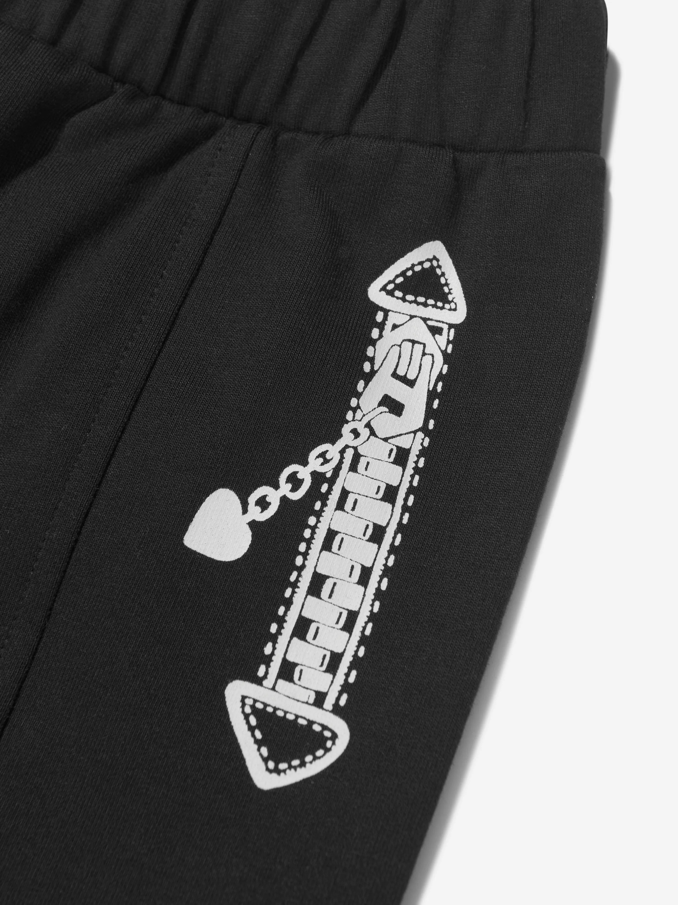Moschino Boys Cargo Joggers in Black
