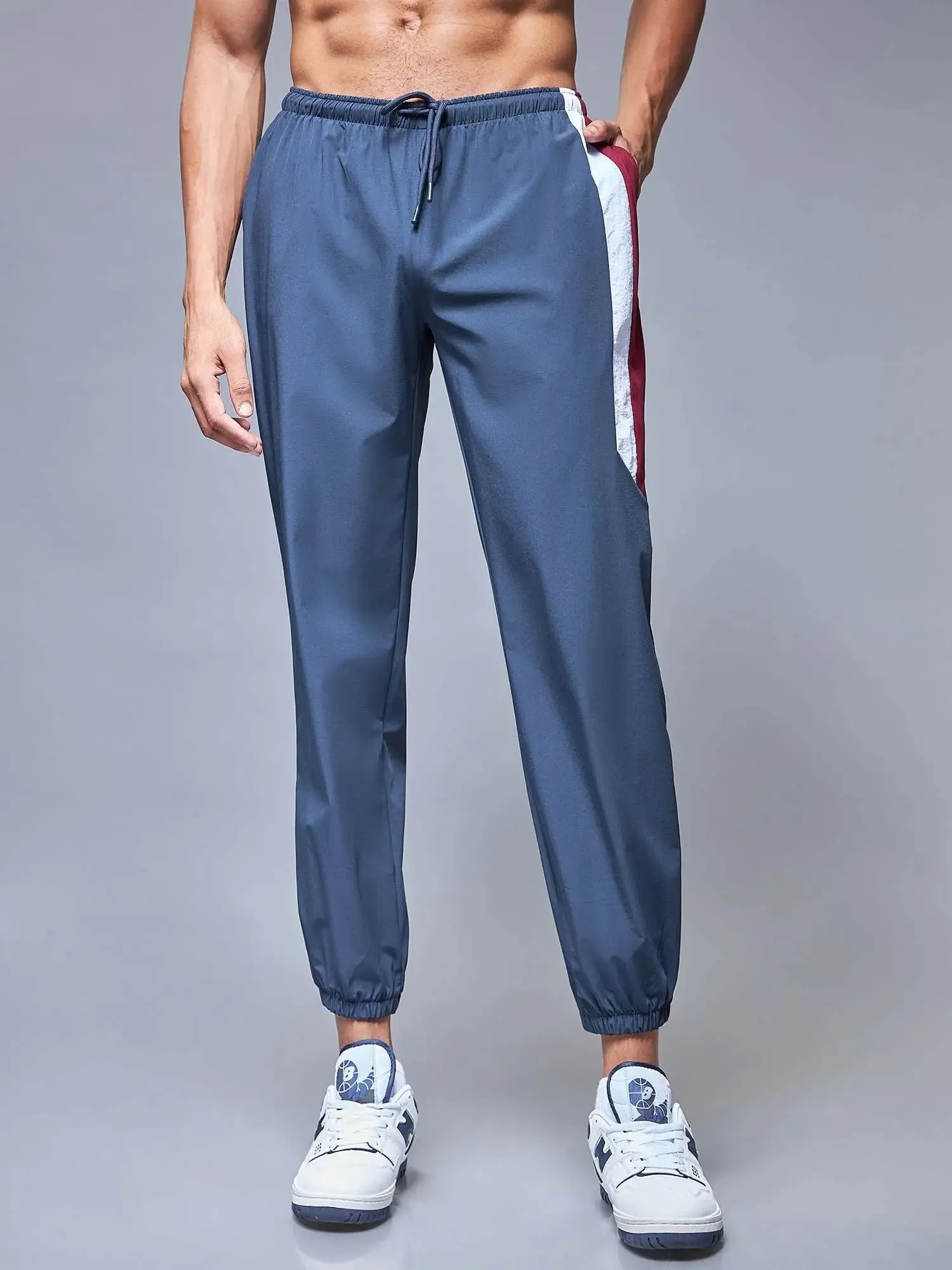 Navy Windbreaker Joggers