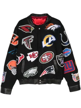 NFL All Teams Logo Bomber Jacket For Men and Women