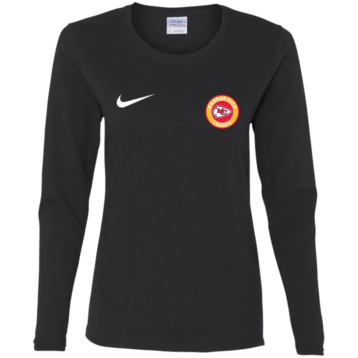 Nike Kansas City Chiefs Nfl Football Women Long Sleeve Shirt