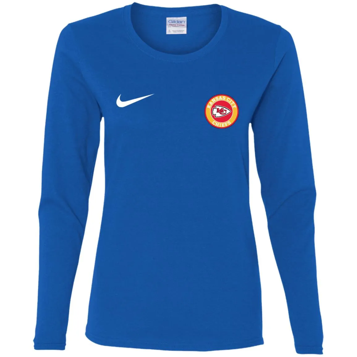 Nike Kansas City Chiefs Nfl Football Women Long Sleeve Shirt