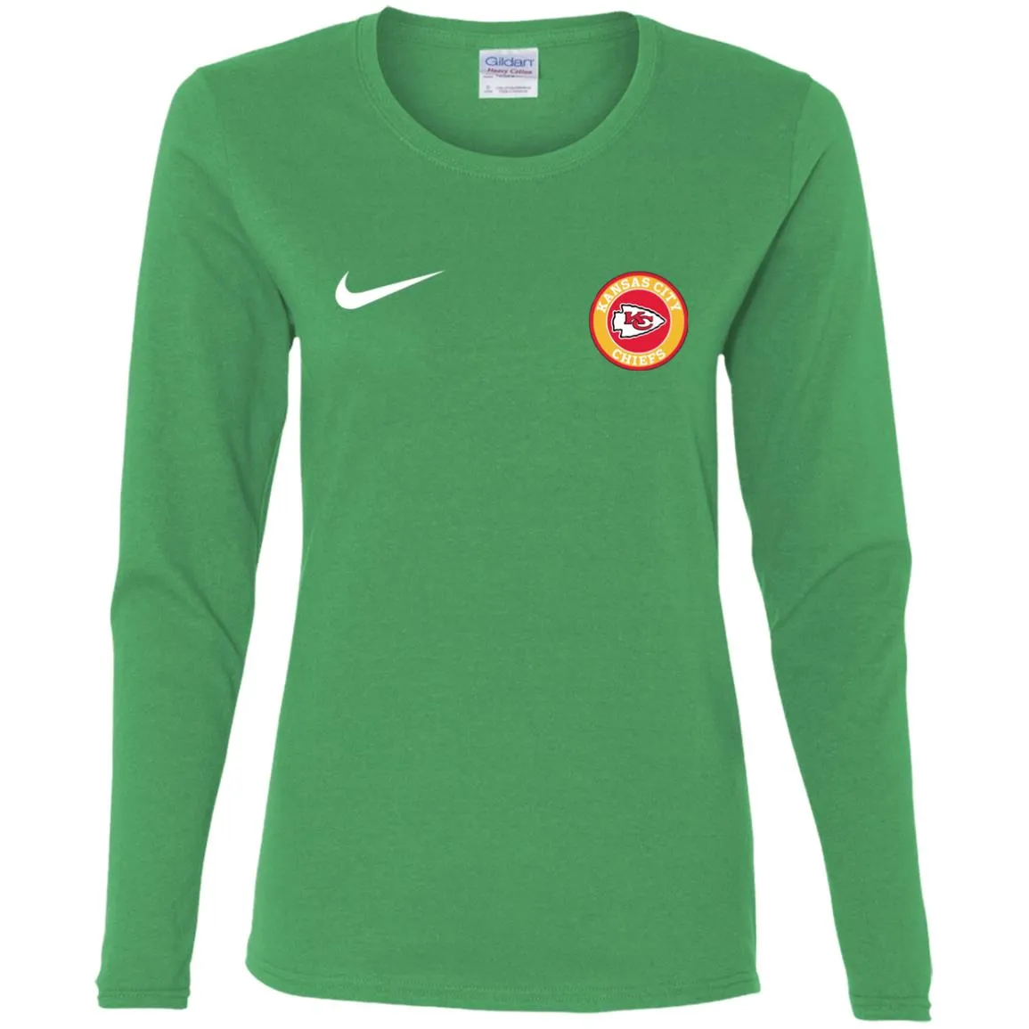 Nike Kansas City Chiefs Nfl Football Women Long Sleeve Shirt