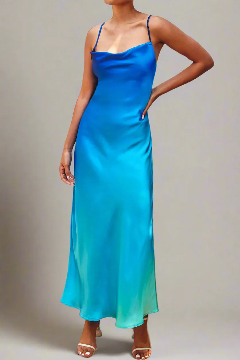 Ocean Breeze Midi Dress