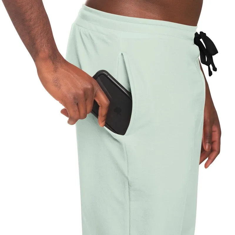 Pale Green Joggers | Unisex | with PLUS sizes | Bright Pale Green | C10M0Y10K0