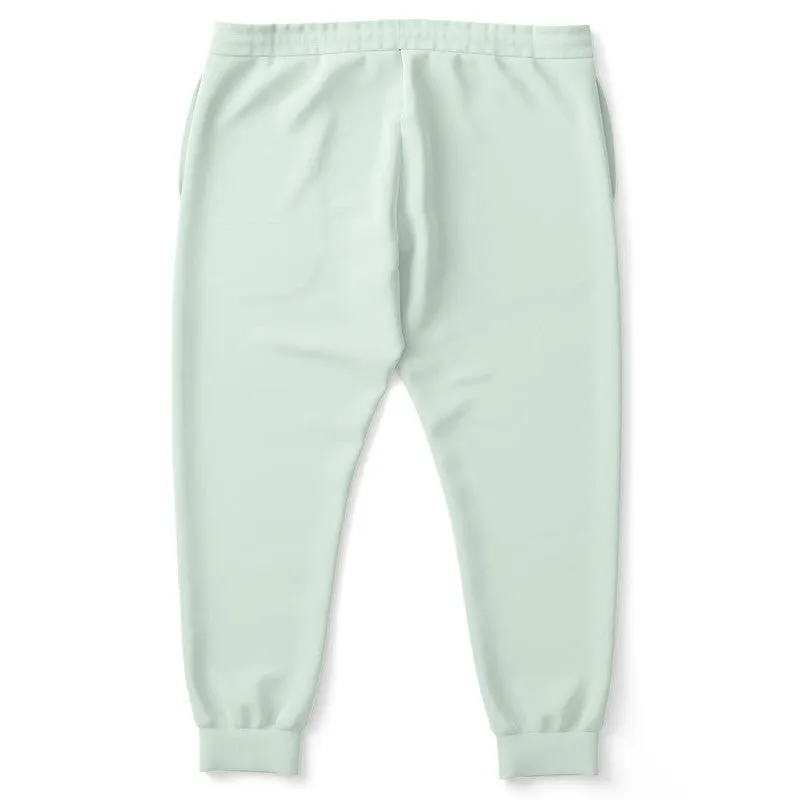 Pale Green Joggers | Unisex | with PLUS sizes | Bright Pale Green | C10M0Y10K0