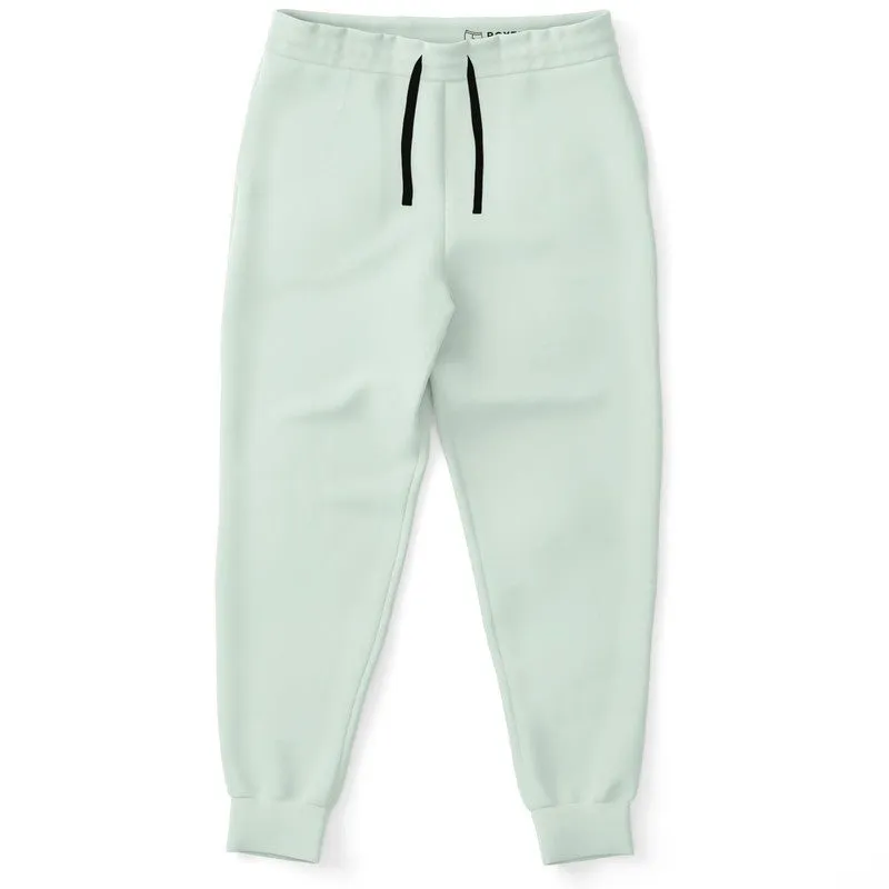 Pale Green Joggers | Unisex | with PLUS sizes | Bright Pale Green | C10M0Y10K0