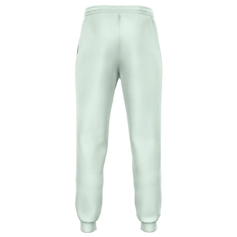 Pale Green Joggers | Unisex | with PLUS sizes | Bright Pale Green | C10M0Y10K0
