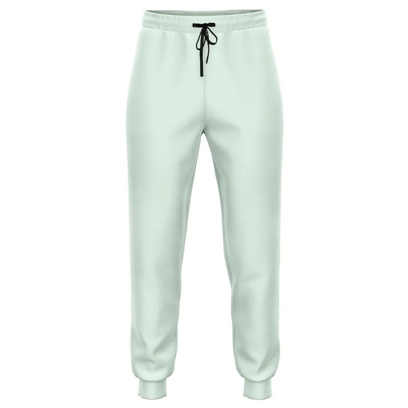 Pale Green Joggers | Unisex | with PLUS sizes | Bright Pale Green | C10M0Y10K0