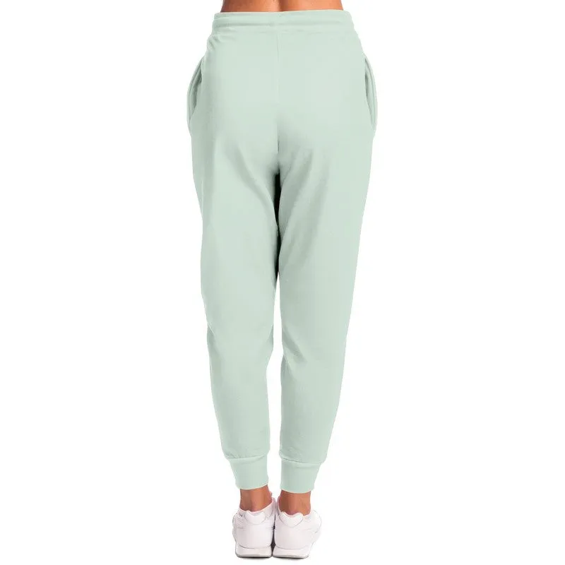 Pale Green Joggers | Unisex | with PLUS sizes | Bright Pale Green | C10M0Y10K0