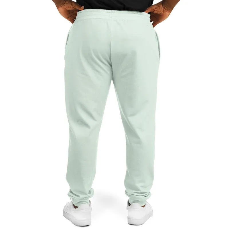 Pale Green Joggers | Unisex | with PLUS sizes | Bright Pale Green | C10M0Y10K0