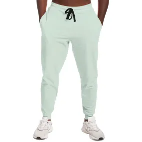 Pale Green Joggers | Unisex | with PLUS sizes | Bright Pale Green | C10M0Y10K0