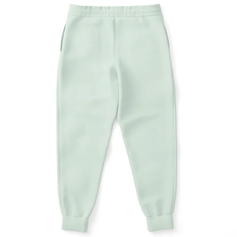 Pale Green Joggers | Unisex | with PLUS sizes | Bright Pale Green | C10M0Y10K0