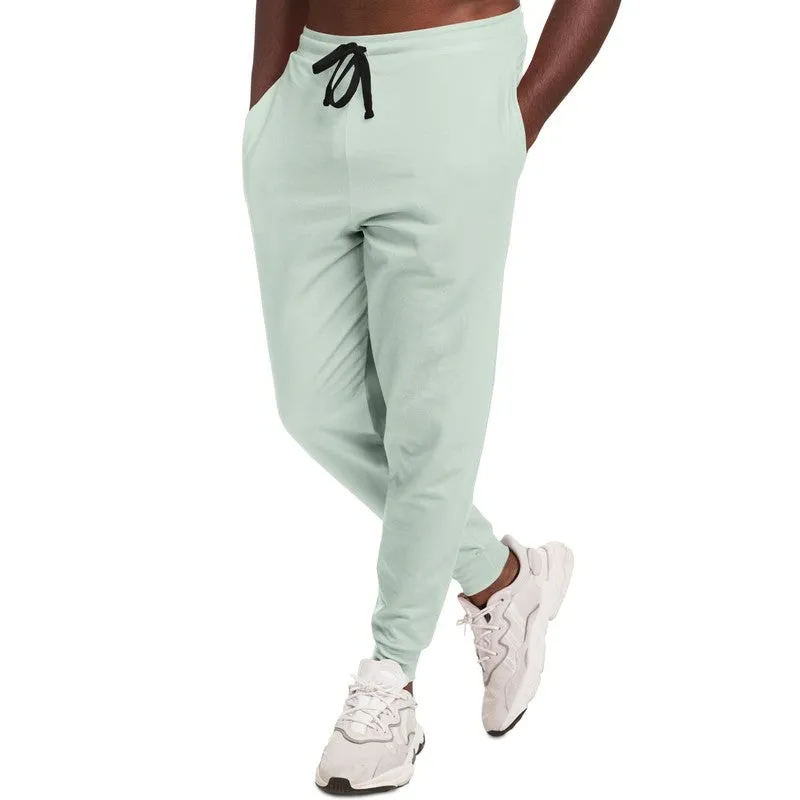 Pale Green Joggers | Unisex | with PLUS sizes | Bright Pale Green | C10M0Y10K0