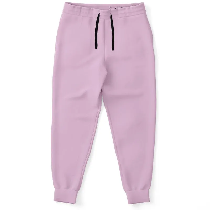 Pale Pastel Magenta Purple Joggers | Unisex | with PLUS sizes | Bright Pale Pastel Magenta Purple | C8M30Y0K0