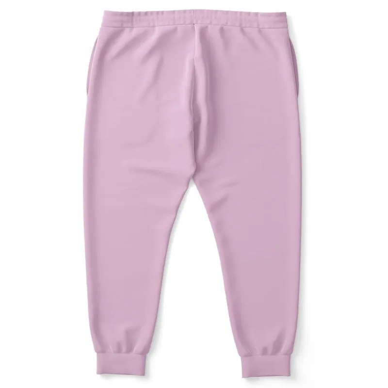 Pale Pastel Magenta Purple Joggers | Unisex | with PLUS sizes | Bright Pale Pastel Magenta Purple | C8M30Y0K0