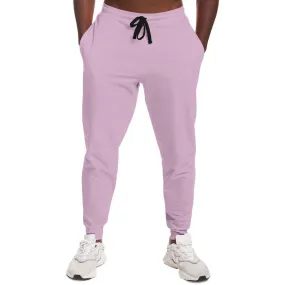 Pale Pastel Magenta Purple Joggers | Unisex | with PLUS sizes | Bright Pale Pastel Magenta Purple | C8M30Y0K0