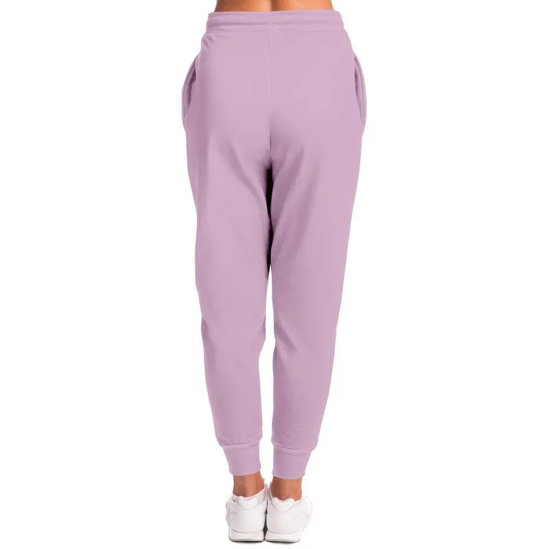 Pale Pastel Magenta Purple Joggers | Unisex | with PLUS sizes | Bright Pale Pastel Magenta Purple | C8M30Y0K0