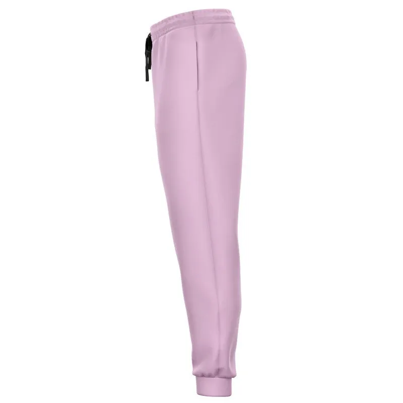 Pale Pastel Magenta Purple Joggers | Unisex | with PLUS sizes | Bright Pale Pastel Magenta Purple | C8M30Y0K0