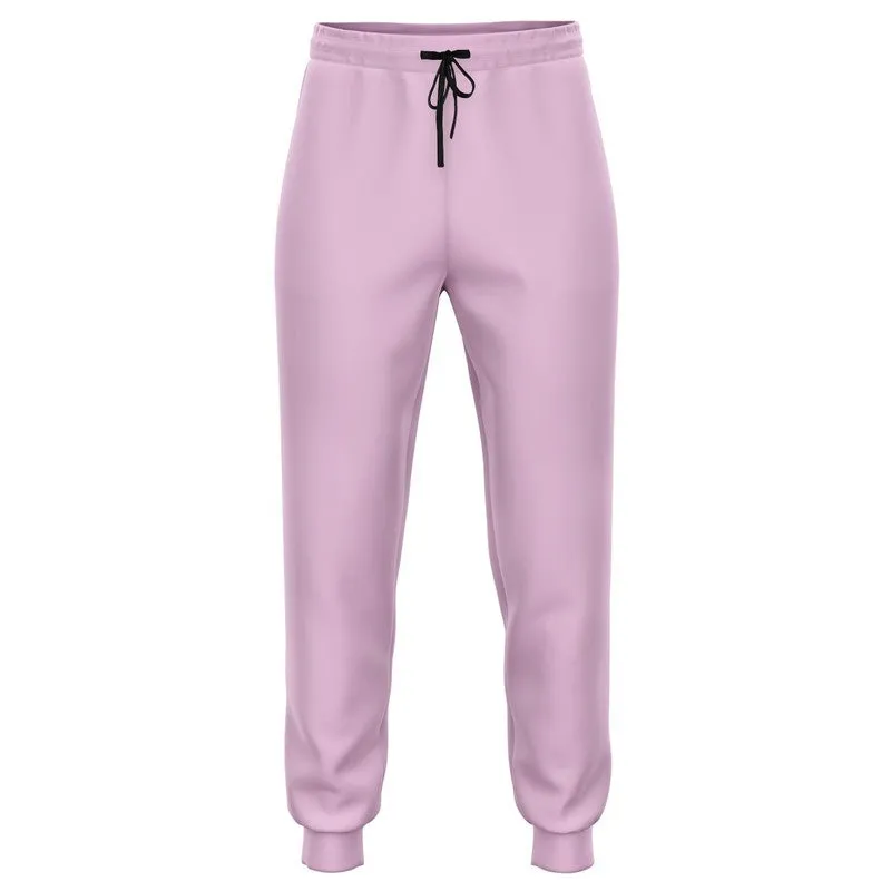 Pale Pastel Magenta Purple Joggers | Unisex | with PLUS sizes | Bright Pale Pastel Magenta Purple | C8M30Y0K0