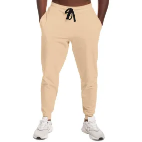 Pale Pastel Orange Joggers | Unisex | with PLUS sizes | Bright Pale Pastel Orange | C0M15Y30K0
