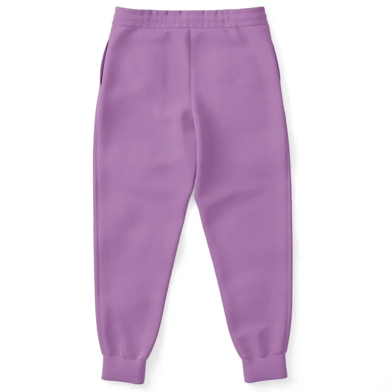 Pastel Purple Joggers | Unisex | with PLUS sizes | Bright Pastel Purple | C30M60Y0K0