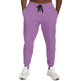 Pastel Purple Joggers | Unisex | with PLUS sizes | Bright Pastel Purple | C30M60Y0K0