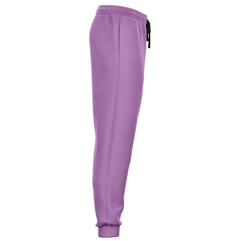 Pastel Purple Joggers | Unisex | with PLUS sizes | Bright Pastel Purple | C30M60Y0K0
