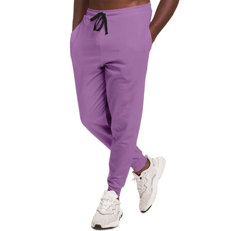 Pastel Purple Joggers | Unisex | with PLUS sizes | Bright Pastel Purple | C30M60Y0K0