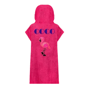 Pink Flamingo Beach Robe