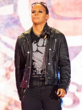 Premium Leather Jacket Worn By Champion Shayna | Champion Shayna Premium Leather Jacket