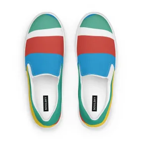 RAY OF LIGHT Men’s Slip-On Canvas Shoes