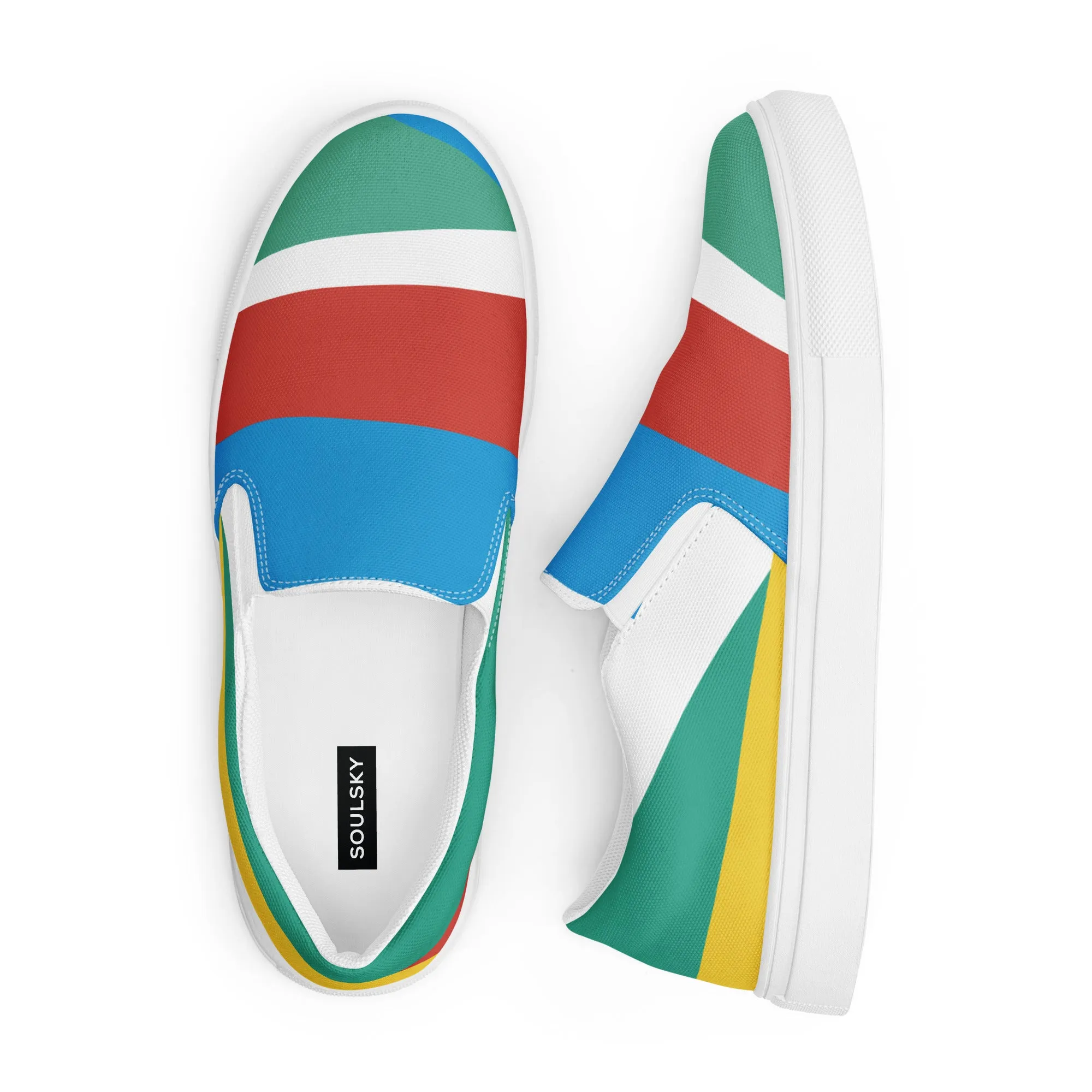 RAY OF LIGHT Men’s Slip-On Canvas Shoes