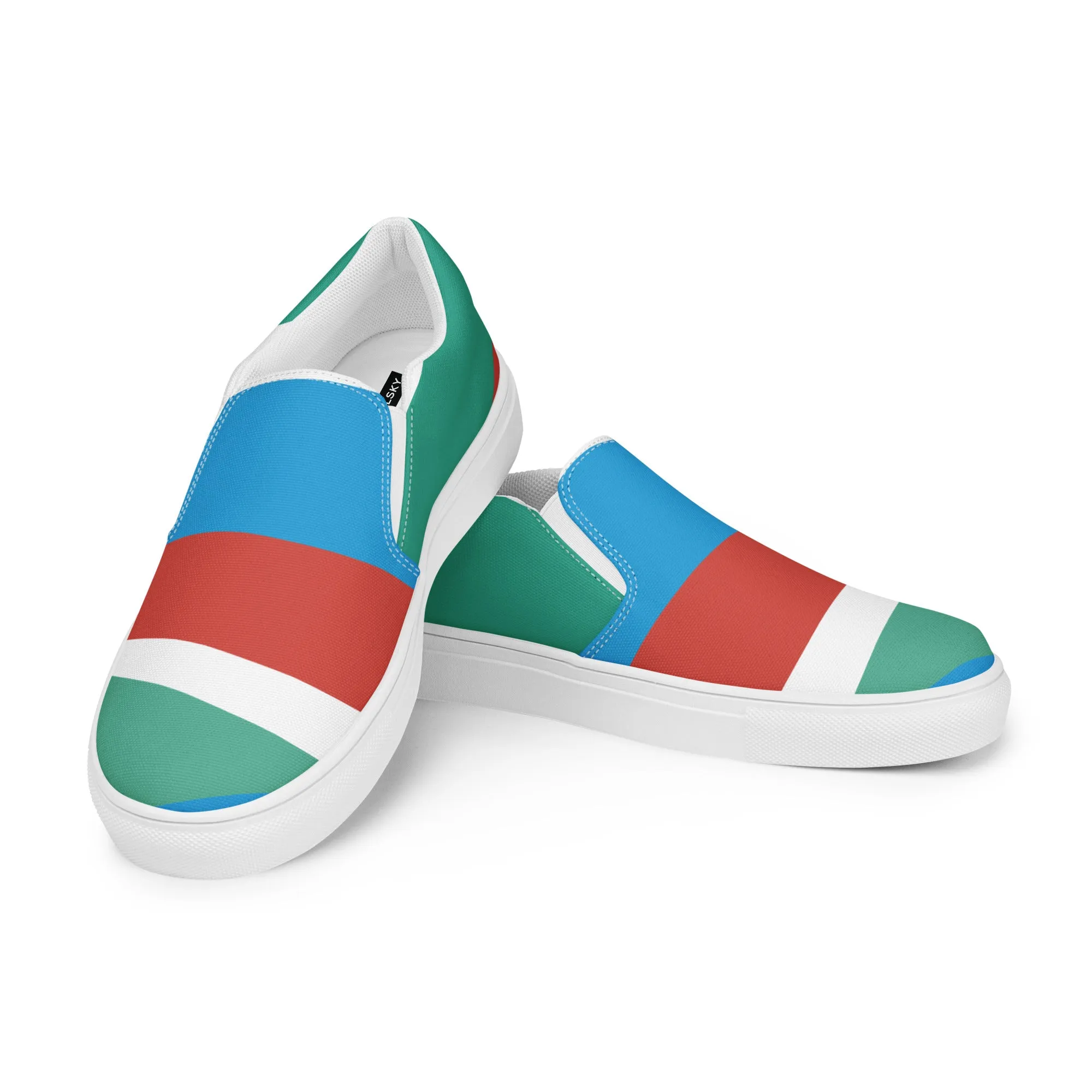 RAY OF LIGHT Men’s Slip-On Canvas Shoes