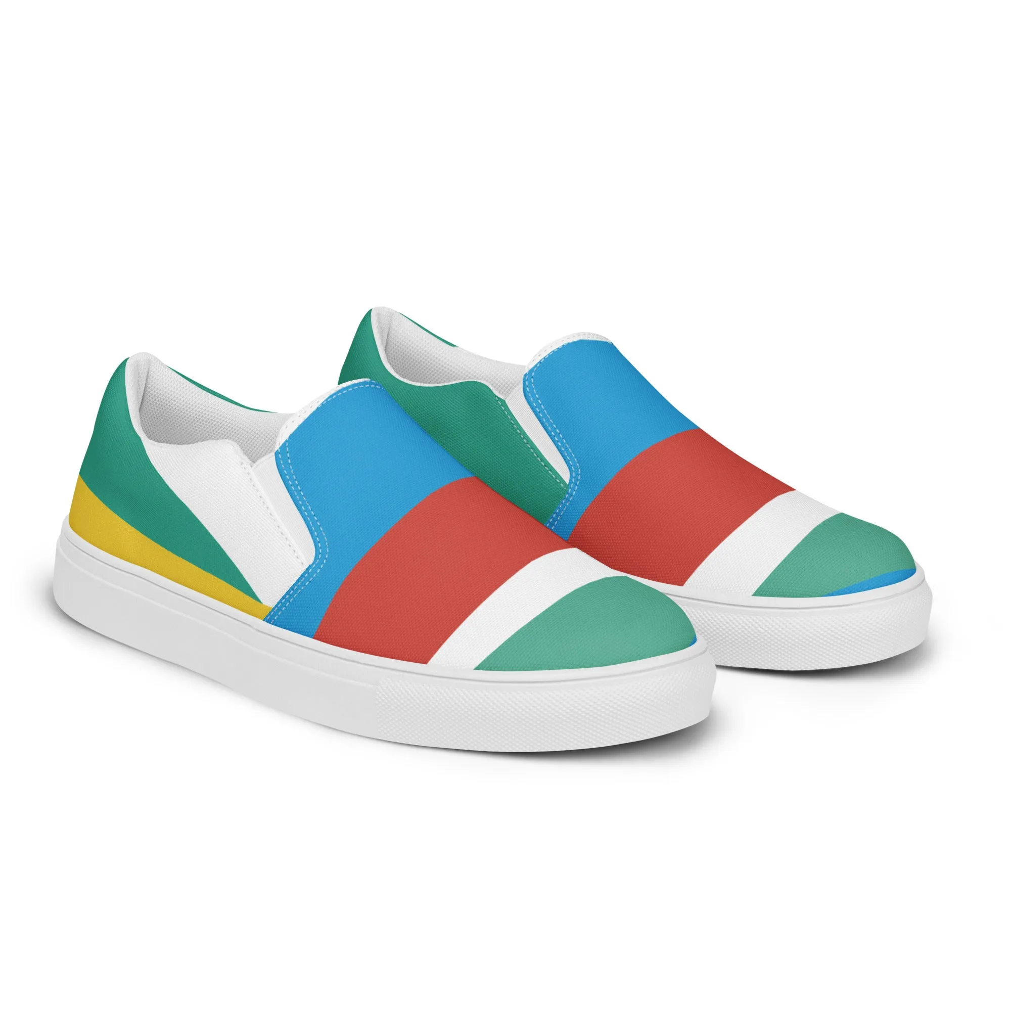 RAY OF LIGHT Men’s Slip-On Canvas Shoes