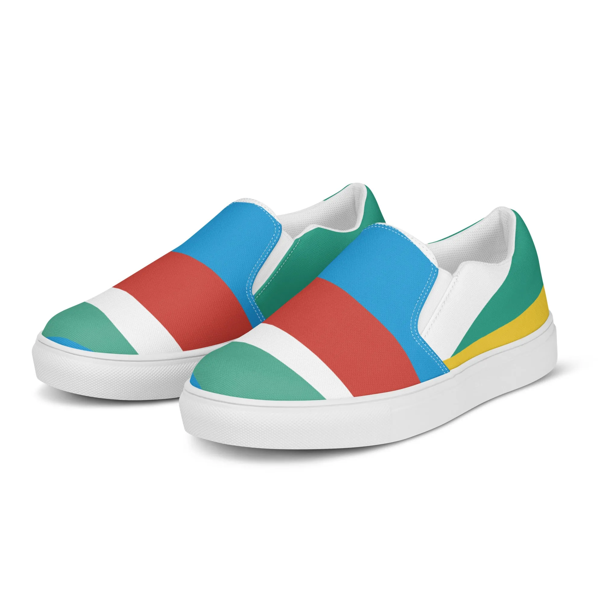 RAY OF LIGHT Men’s Slip-On Canvas Shoes
