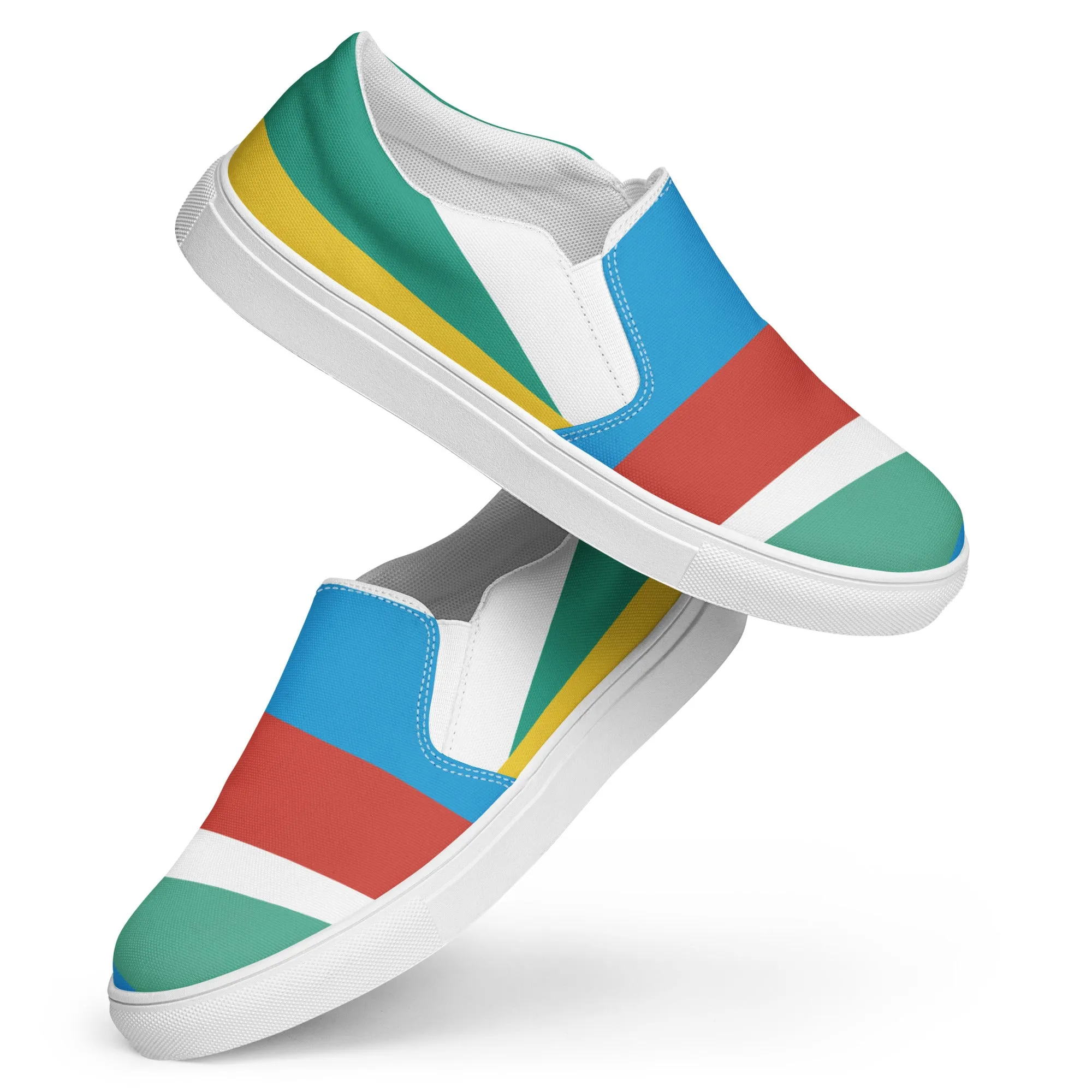 RAY OF LIGHT Men’s Slip-On Canvas Shoes