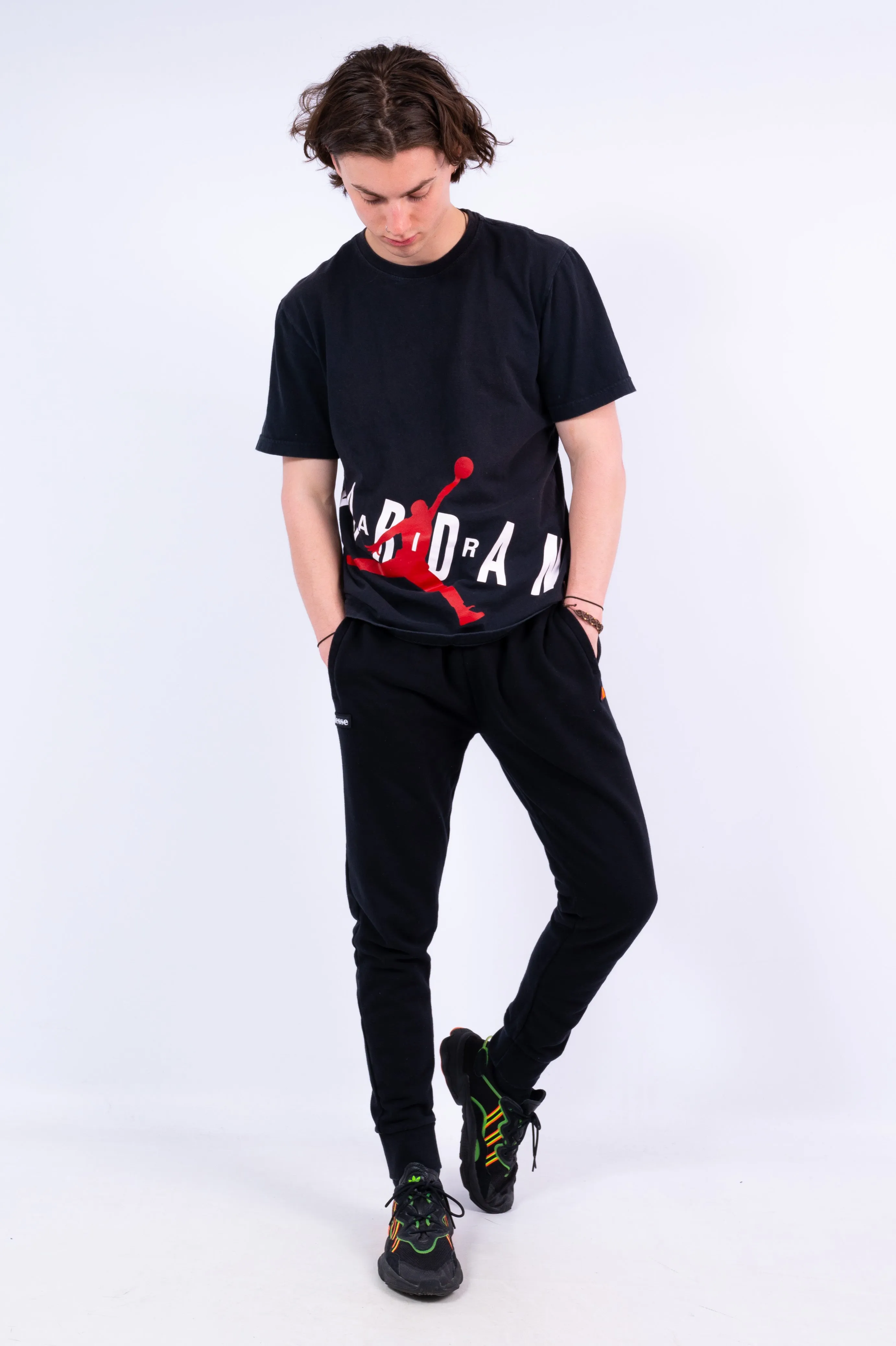 Retro Ellesse Spell Out Joggers