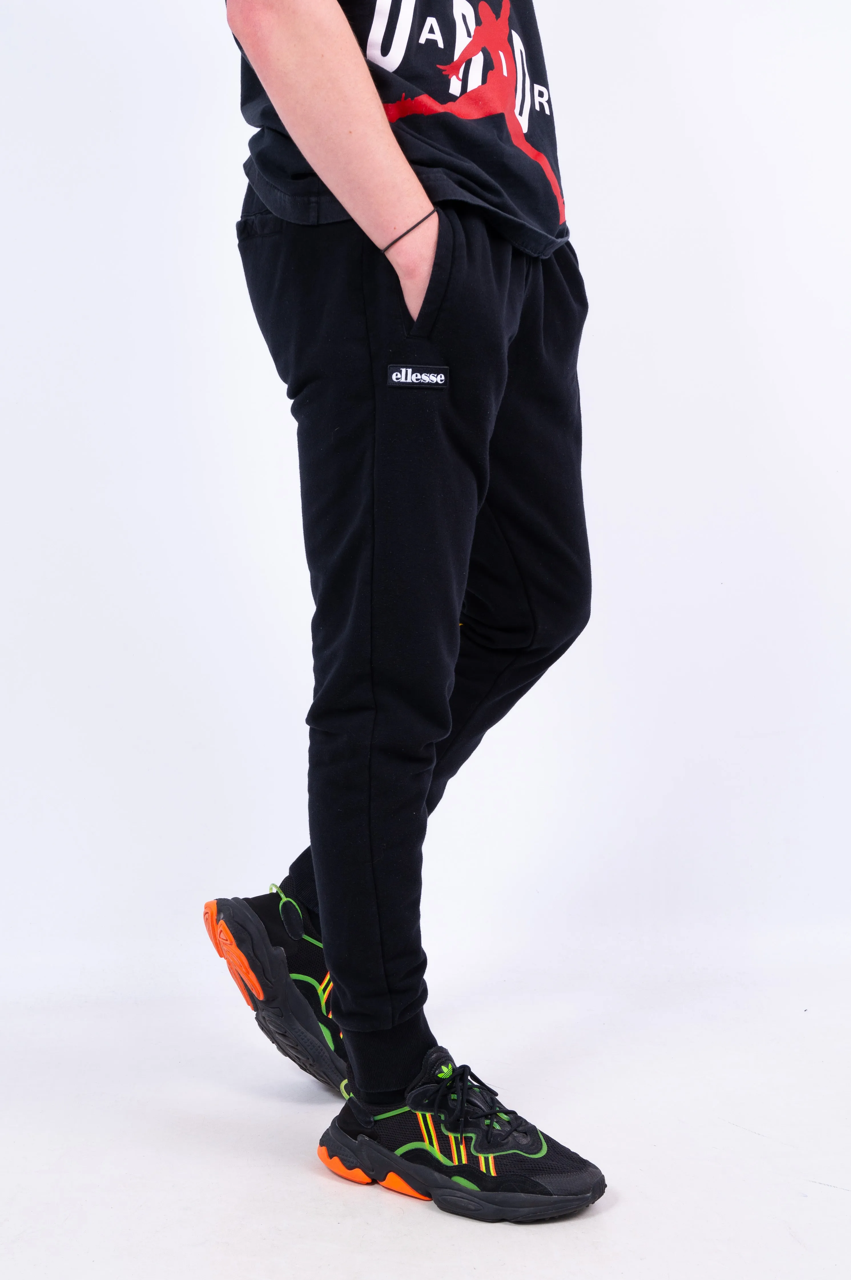 Retro Ellesse Spell Out Joggers