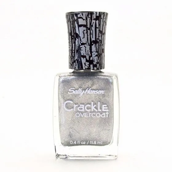 Sally Hansen Crackle Overcoat Nail Polish, 03 Fractured Foil Choose Pack