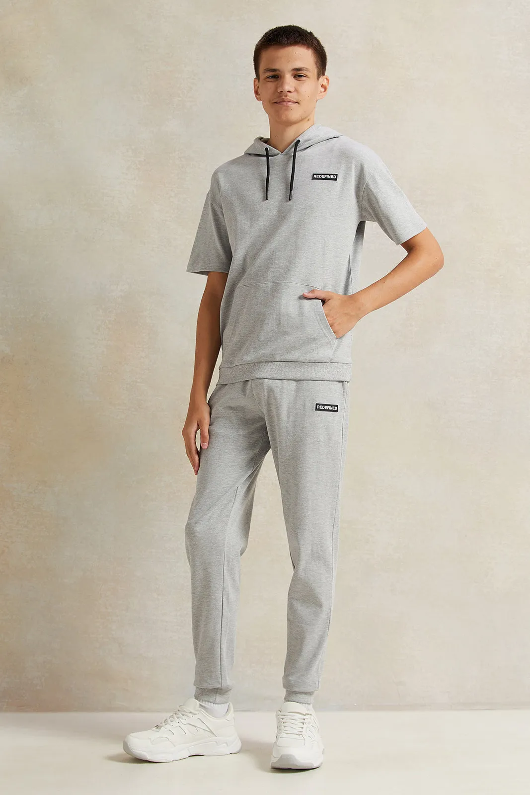 Senior Boys Grey Jogger