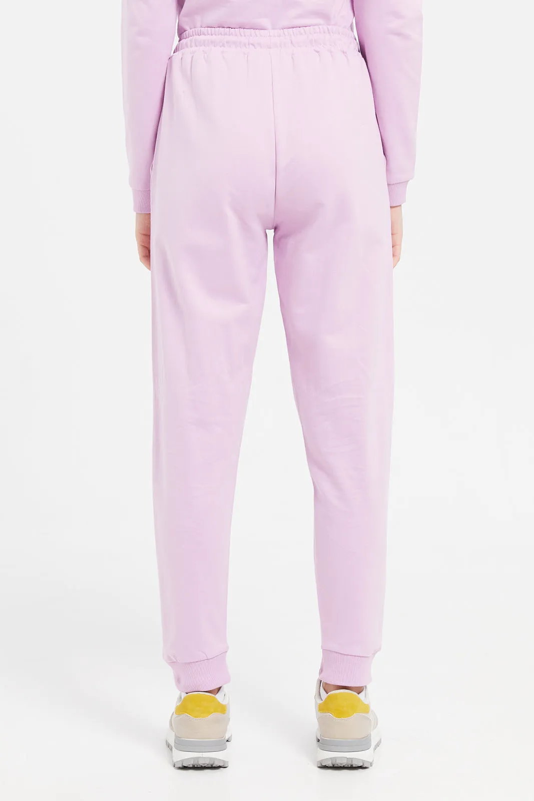 Senior Girls Purple Basic Track Pants
