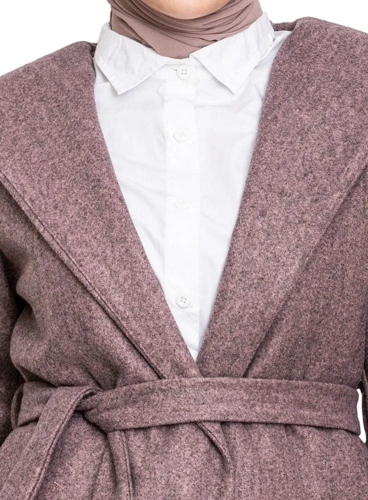 Sh-Purple Feather Jacket
