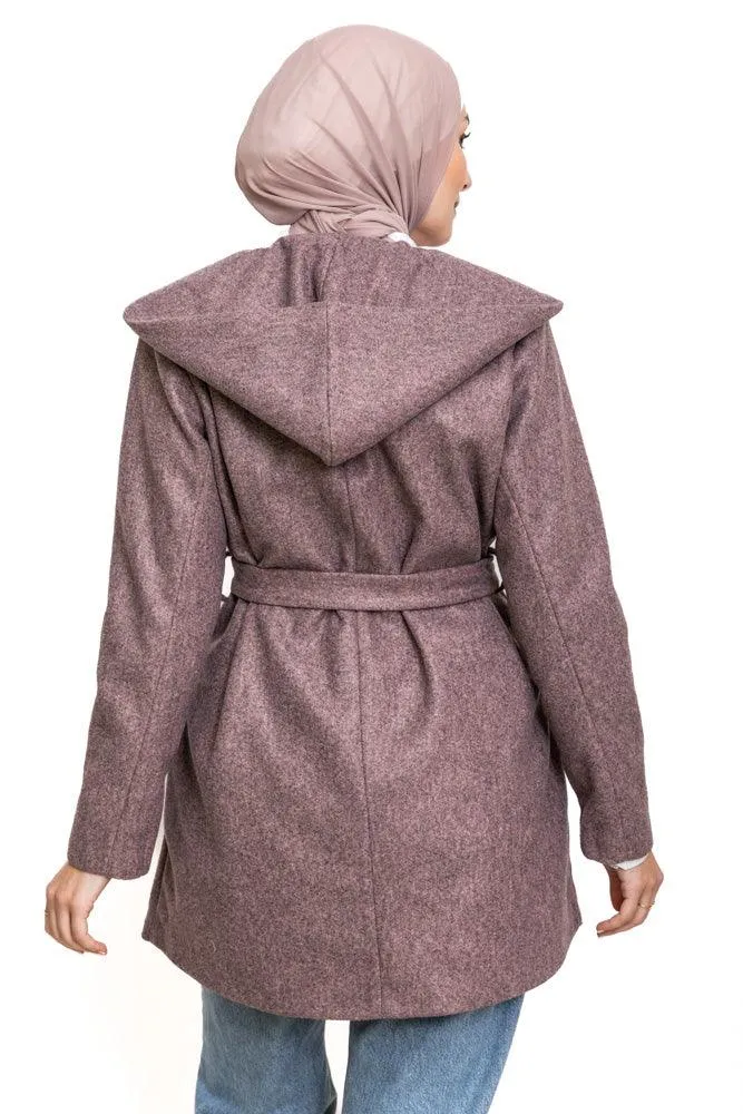 Sh-Purple Feather Jacket