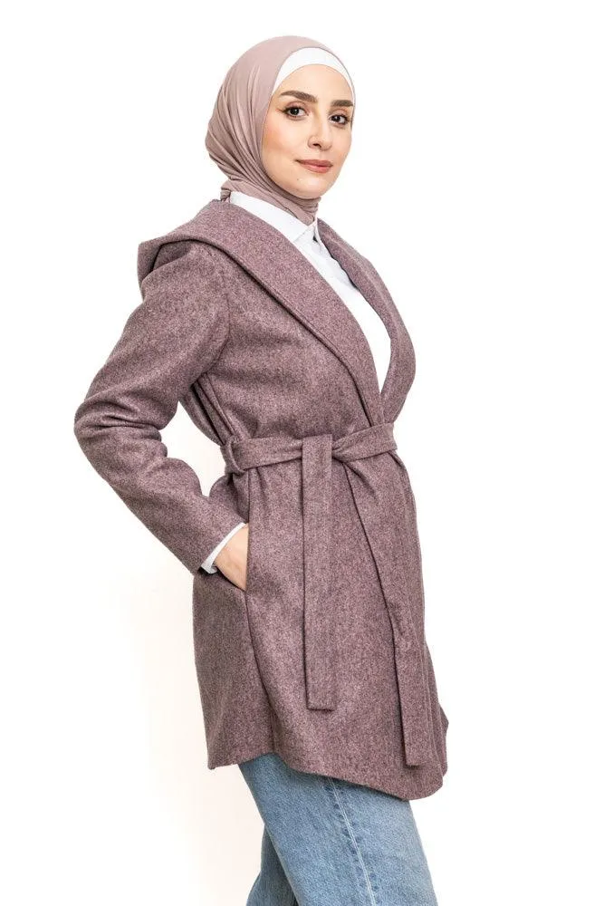 Sh-Purple Feather Jacket