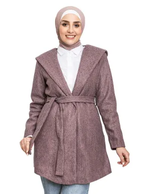 Sh-Purple Feather Jacket