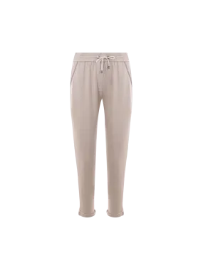 Silk Blend Joggers