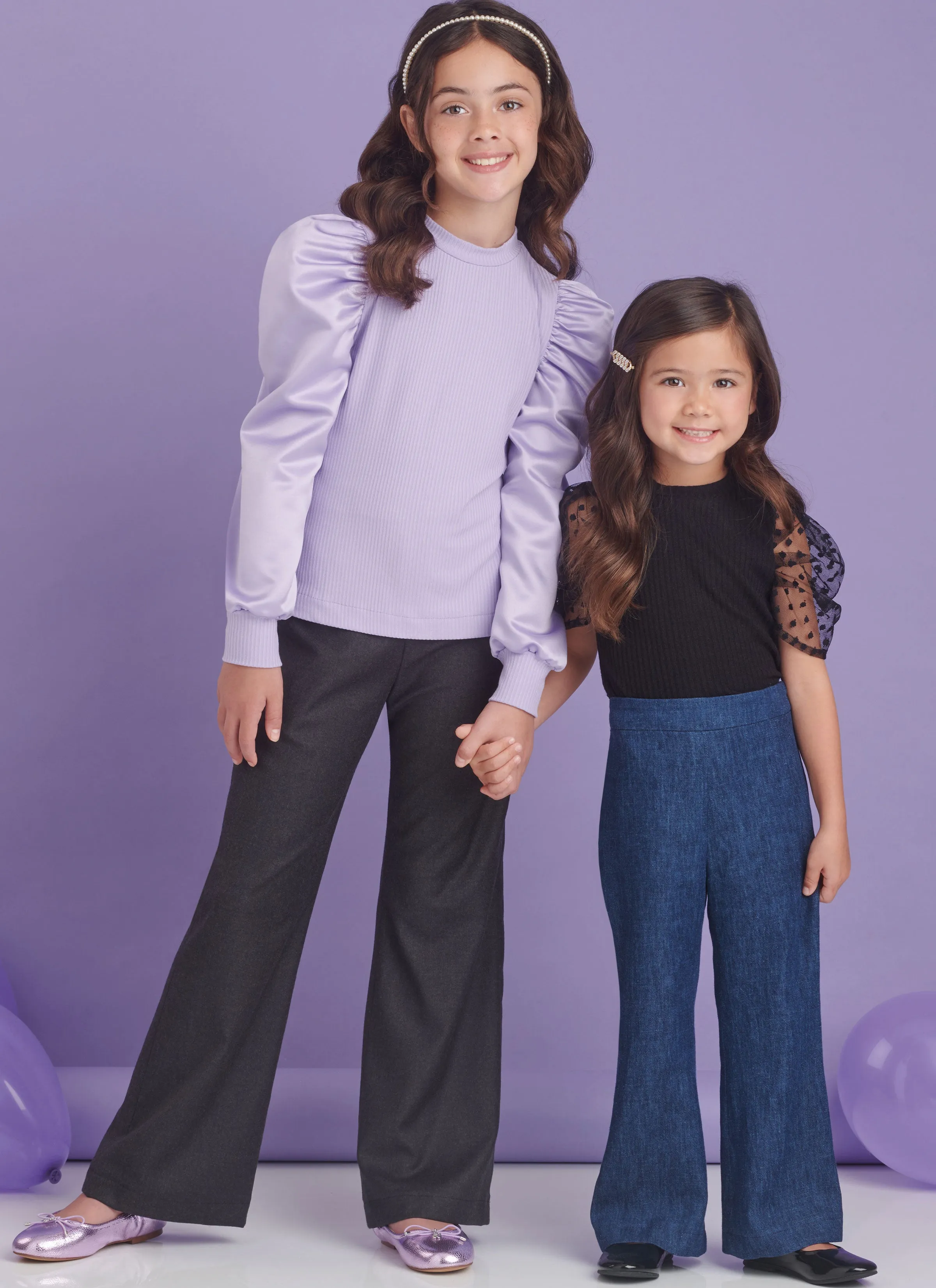 Simplicity Sewing Pattern 9863 Girls' Top and Pants